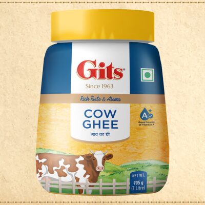 Gits Cow Ghee Jar - 1000ml