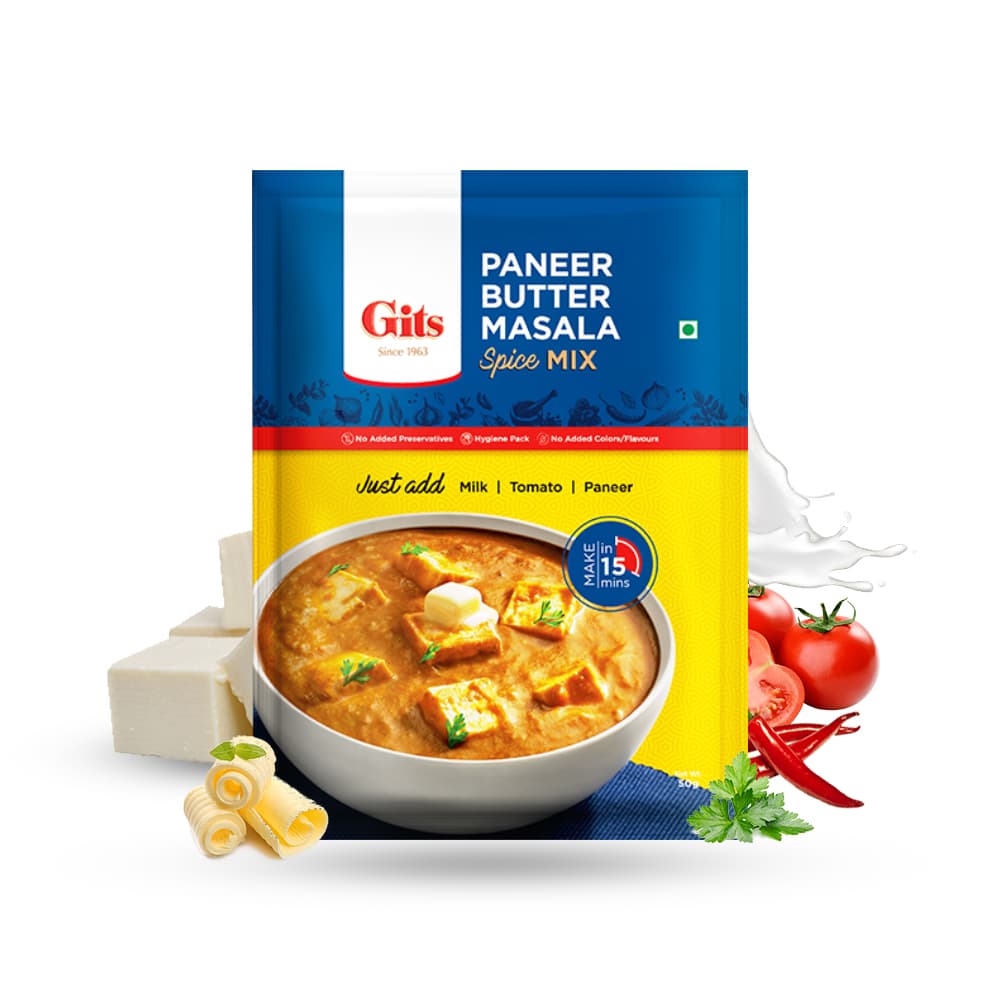 Paneer Butter Masala Spice Mix Gits Food